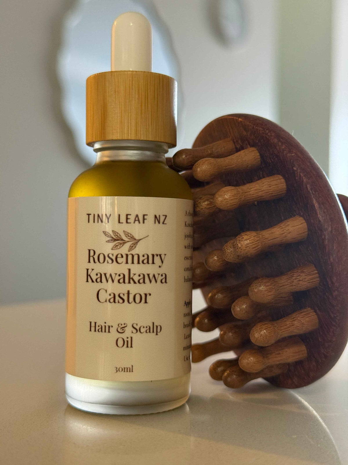 Hair & Scalp Oil | Scalp Brush