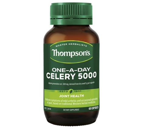 Thompson‘s Celery 5000mg 60 Capsules (2027.08)