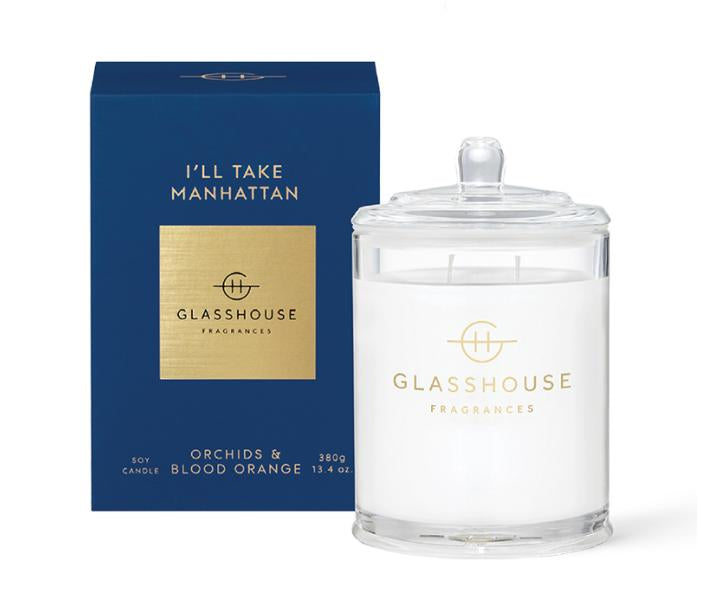 Glasshouse l'l Take Manhattan Soy Cande(Orchids&Blood Orange) 情迷曼哈顿（兰花和血橙）380g