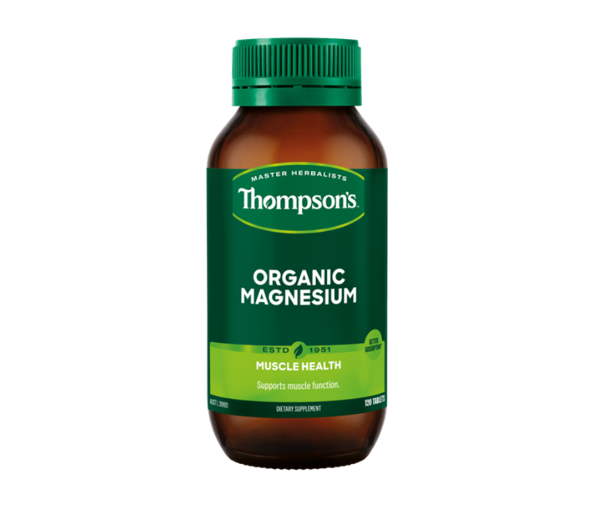 Thompson‘s Organic Magnesium 120 Tablets