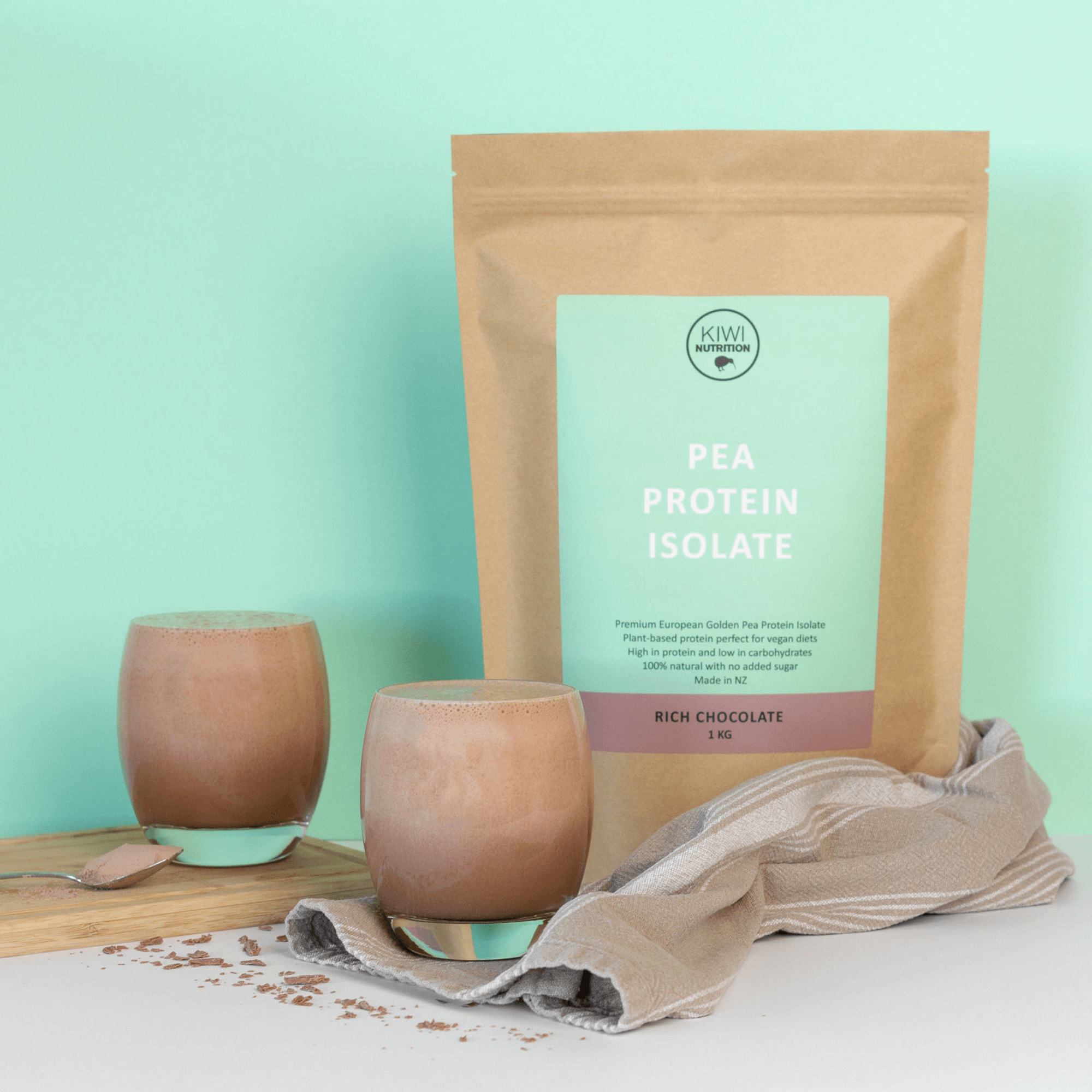 Pea Protein Powder - Chocolate 1kg