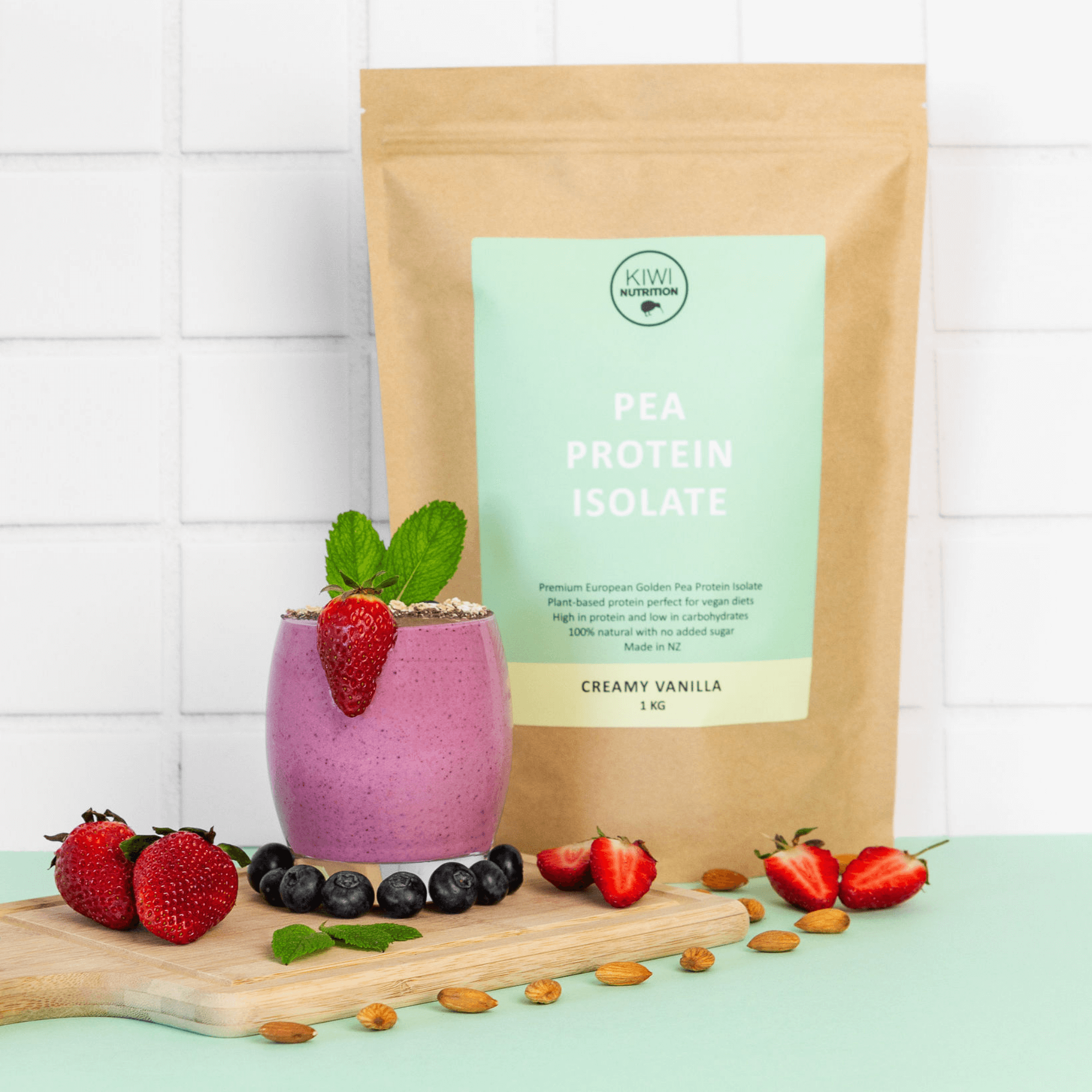 Pea Protein Powder - Vanilla 1kg