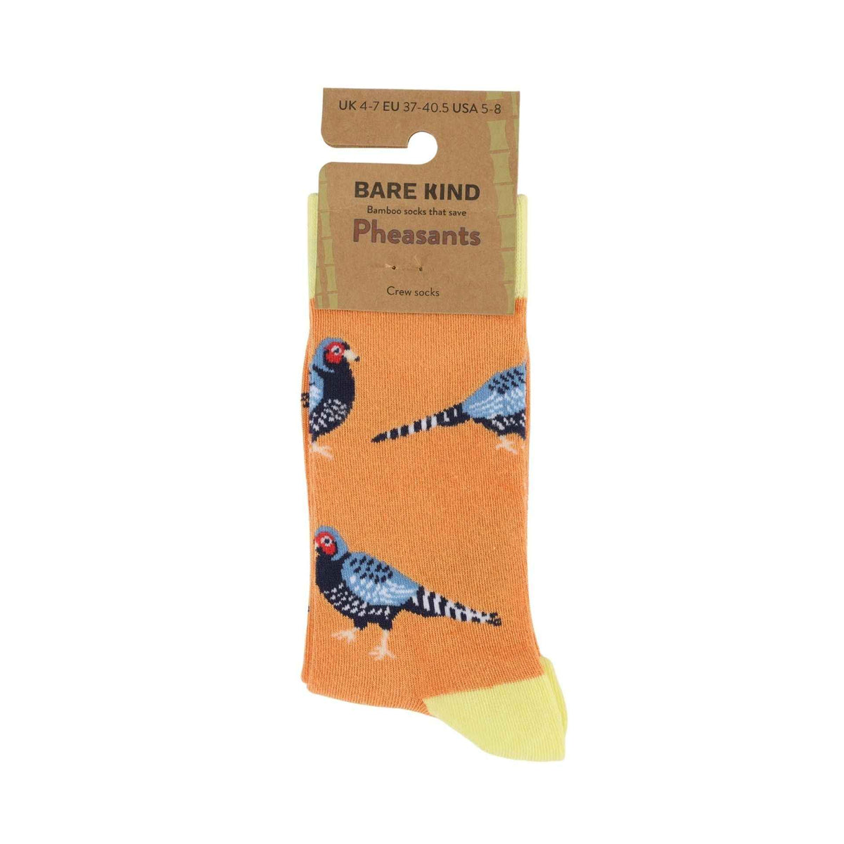 Save the Pheasant Bamboo Socks