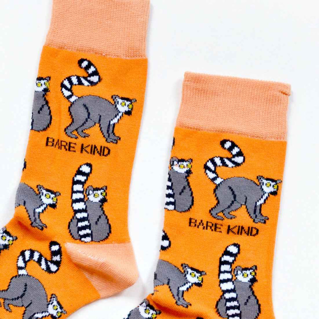 Save the Lemurs Bamboo Socks