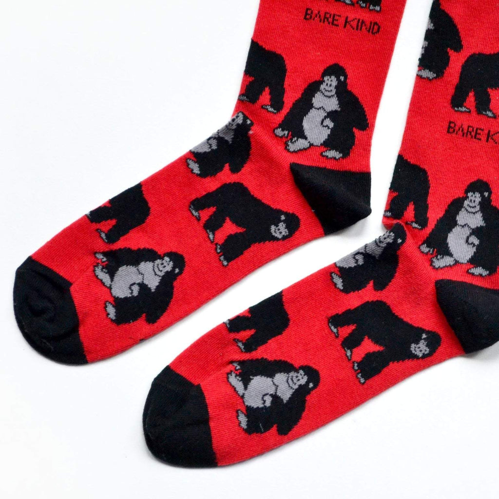 Save the Gorillas Bamboo Socks