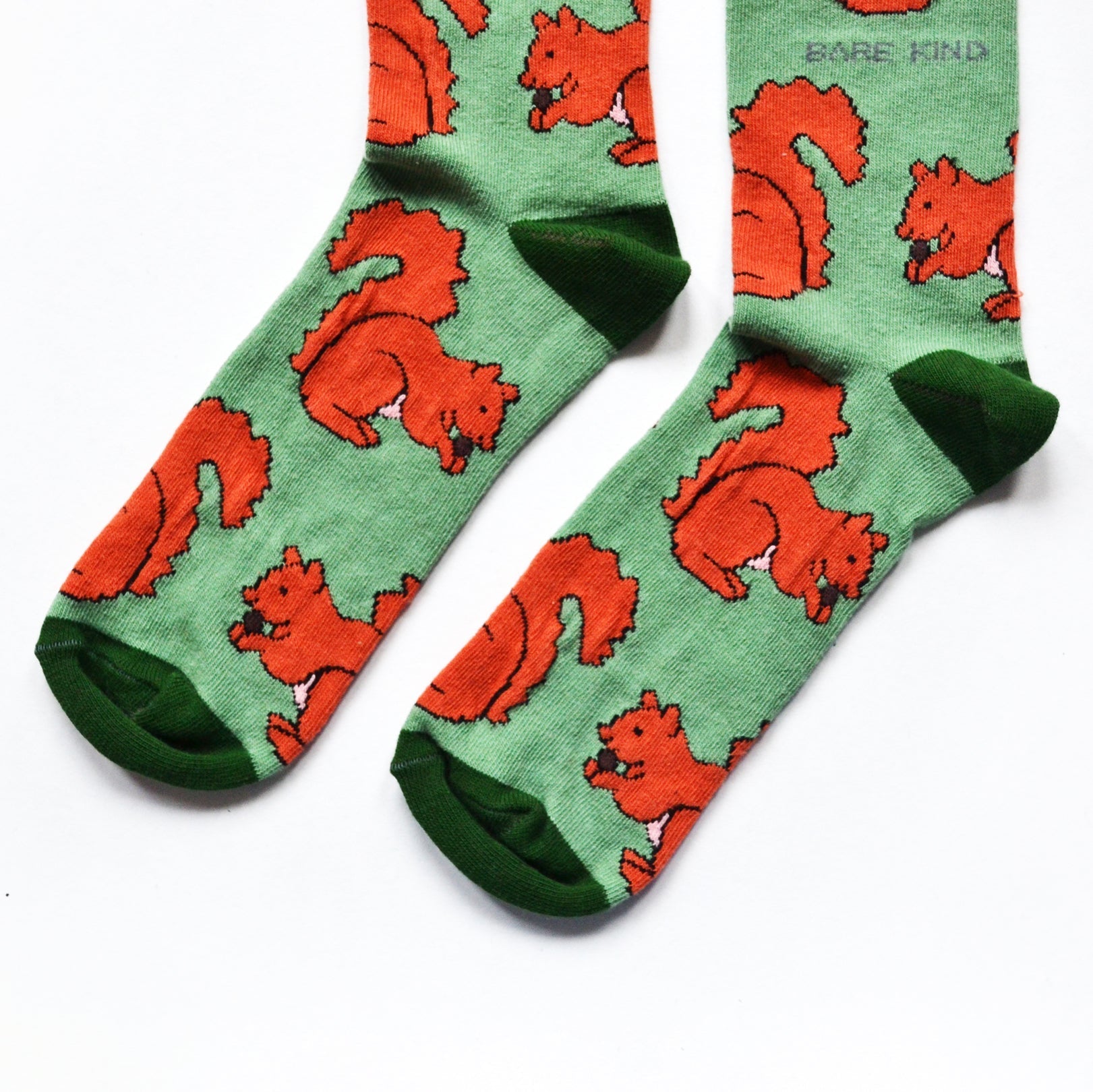 Save the Red Squirrels Bamboo Socks