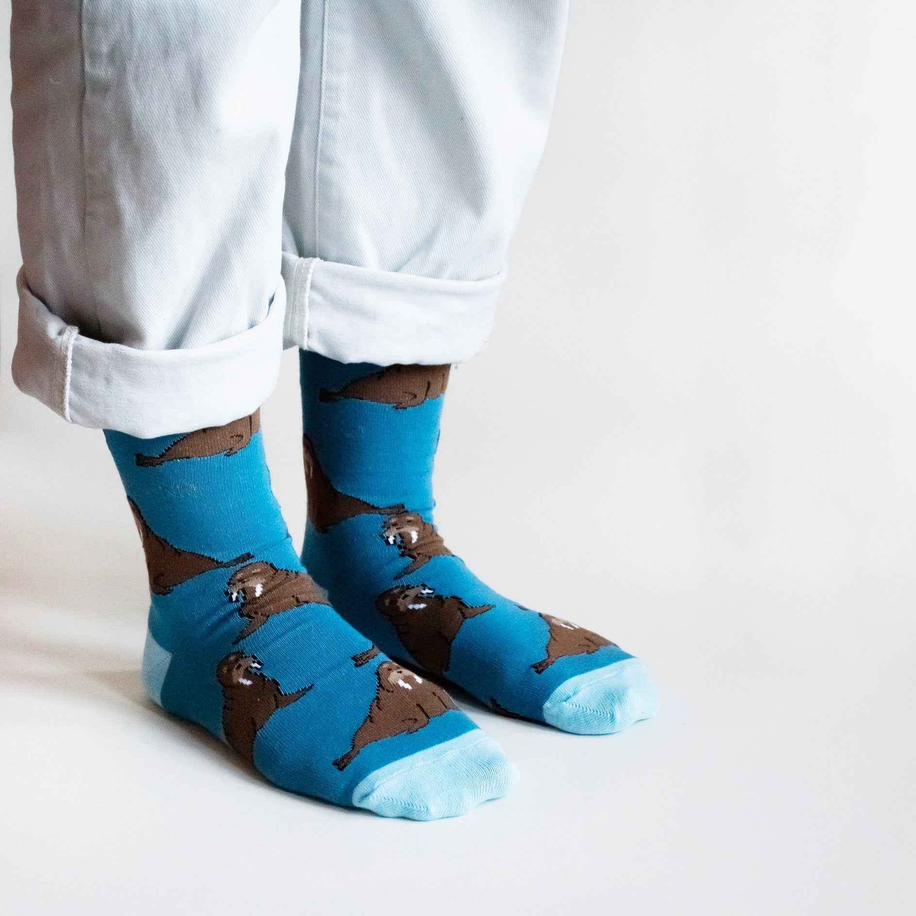 Arctic Animals Bamboo Socks Gift Box of 3