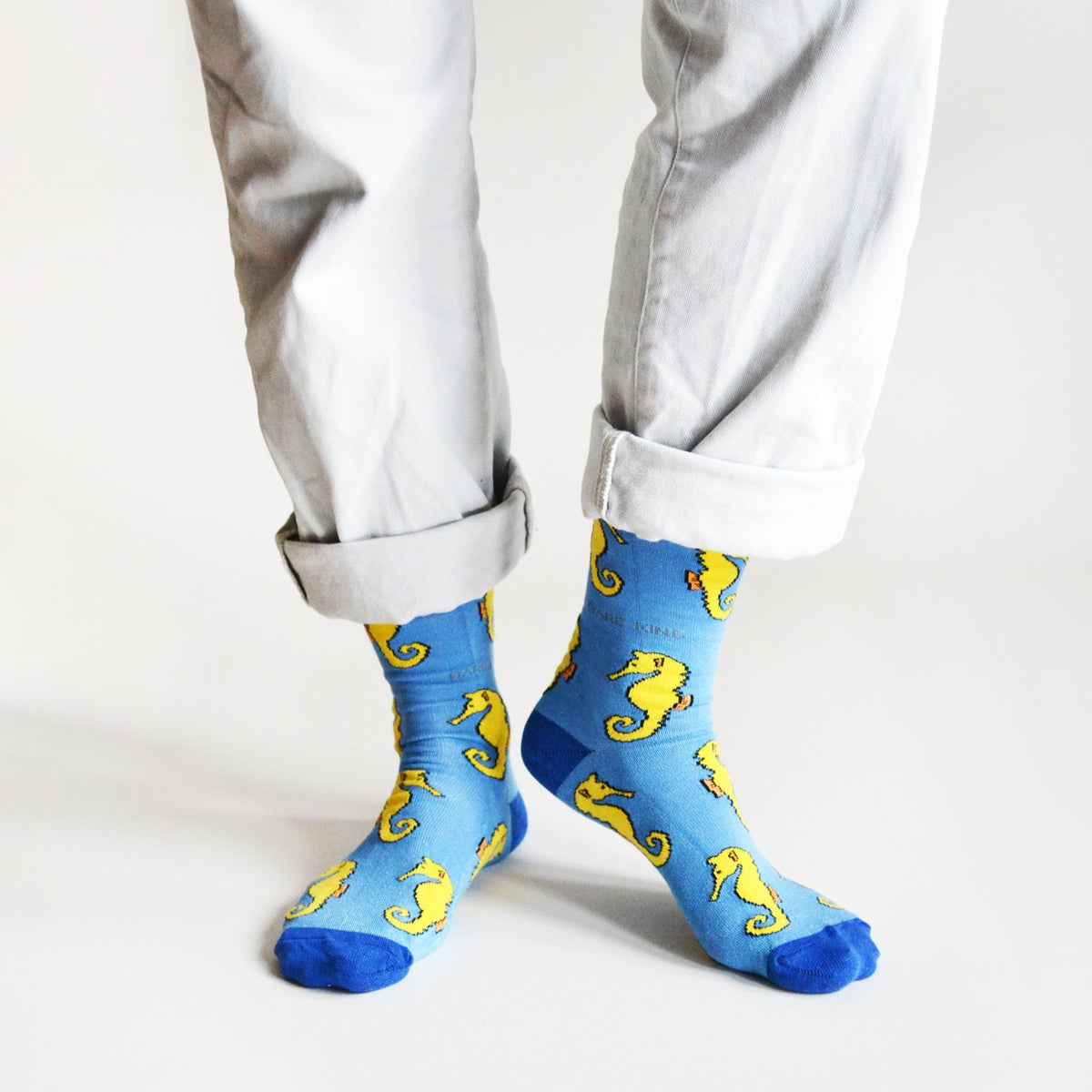 Save the Seahorses Bamboo Socks - BraveBearFit