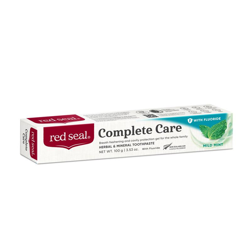 Red Seal Complete Care Mint 100g  (with Fluoride)