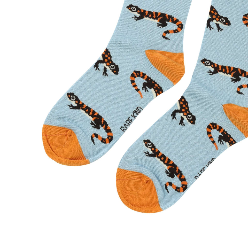 Save the Salamander Bamboo Socks - BraveBearFit
