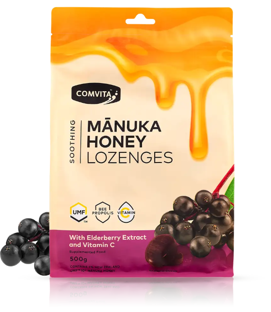 Comvita Lozenges Elderberry 500g Large Bag