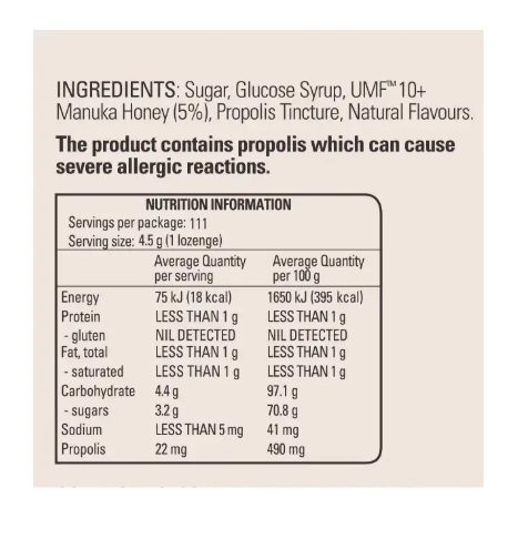 Comvita Lozenges Coolmint 500g Large Bag