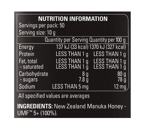 Comvita Manuka Honey UMF 5+ 500g