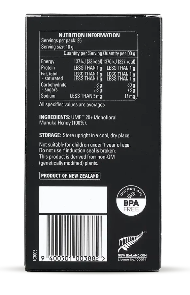 Comvita Manuka Honey UMF 20+ 250g