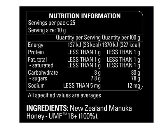 Comvita Manuka Honey UMF 18+ 250g
