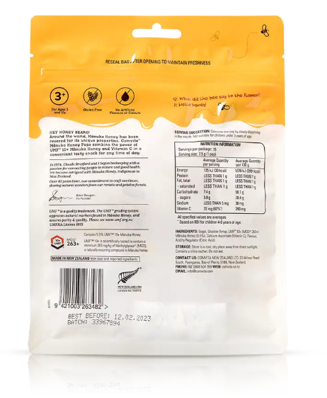 Comvita Kids Pops Three Flavours 15s (2028.06)