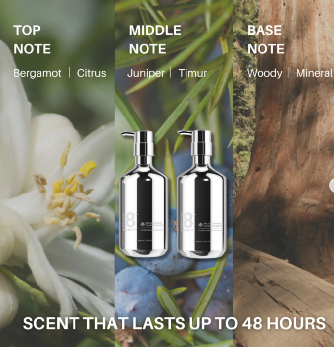 Jema Rose 8+ Minute Deluxe Repair Caviar Shampoo 480ml