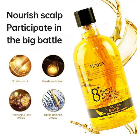 Jema Rose 8+ Minute Ginseng Shampoo 800ml