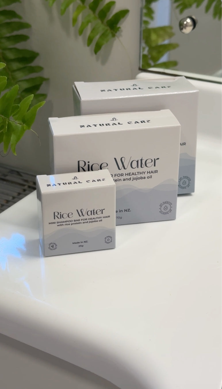 Rice Water Hair Shampoo & Conditioner Combo - Mini - BraveBearFit