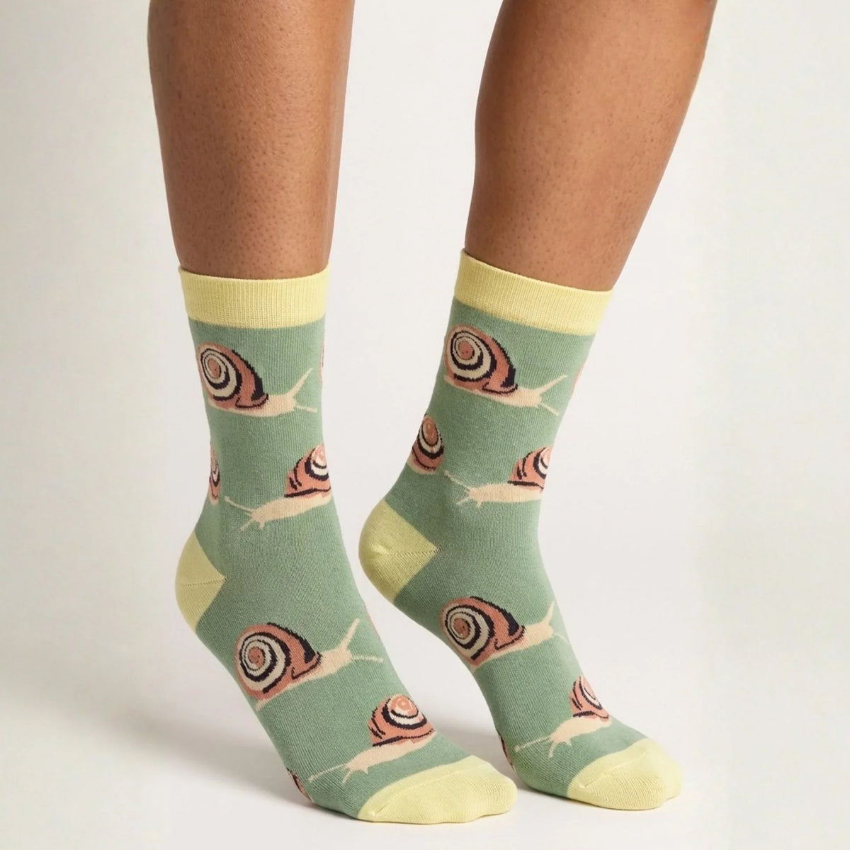 Save the Snail Bamboo Socks - BraveBearFit