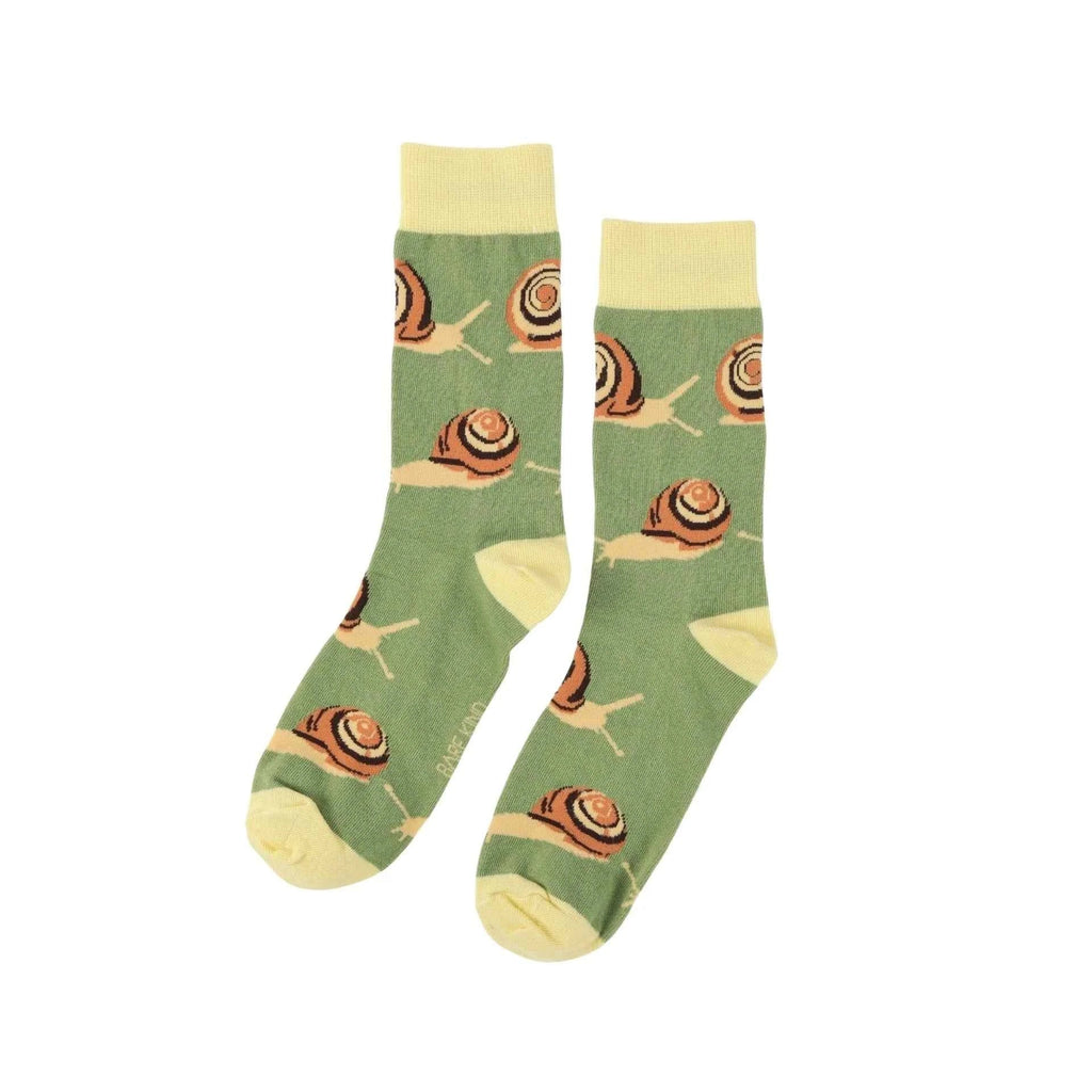 Save the Snail Bamboo Socks - BraveBearFit