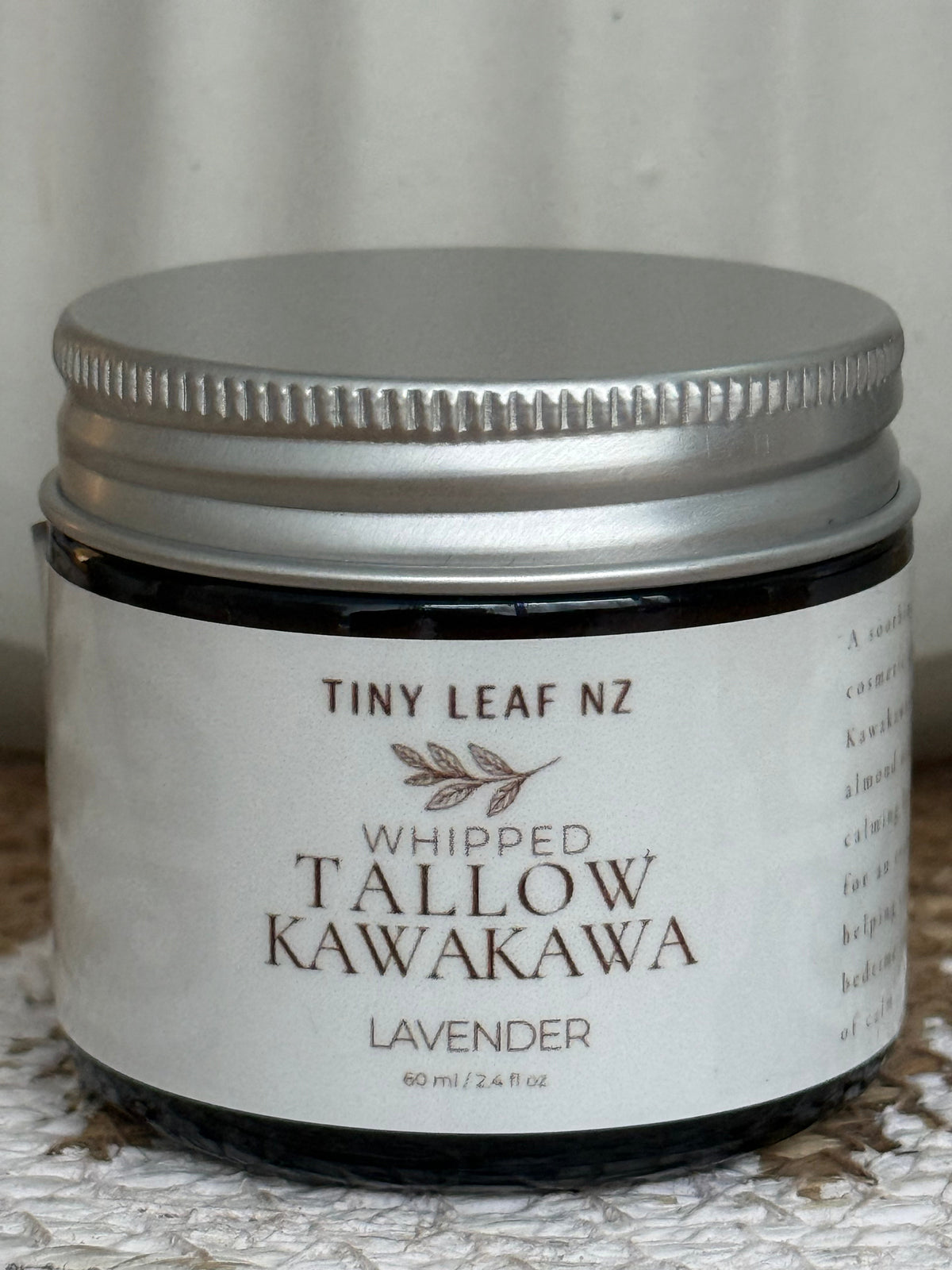 Whipped Tallow Kawakawa Face & Body Balm