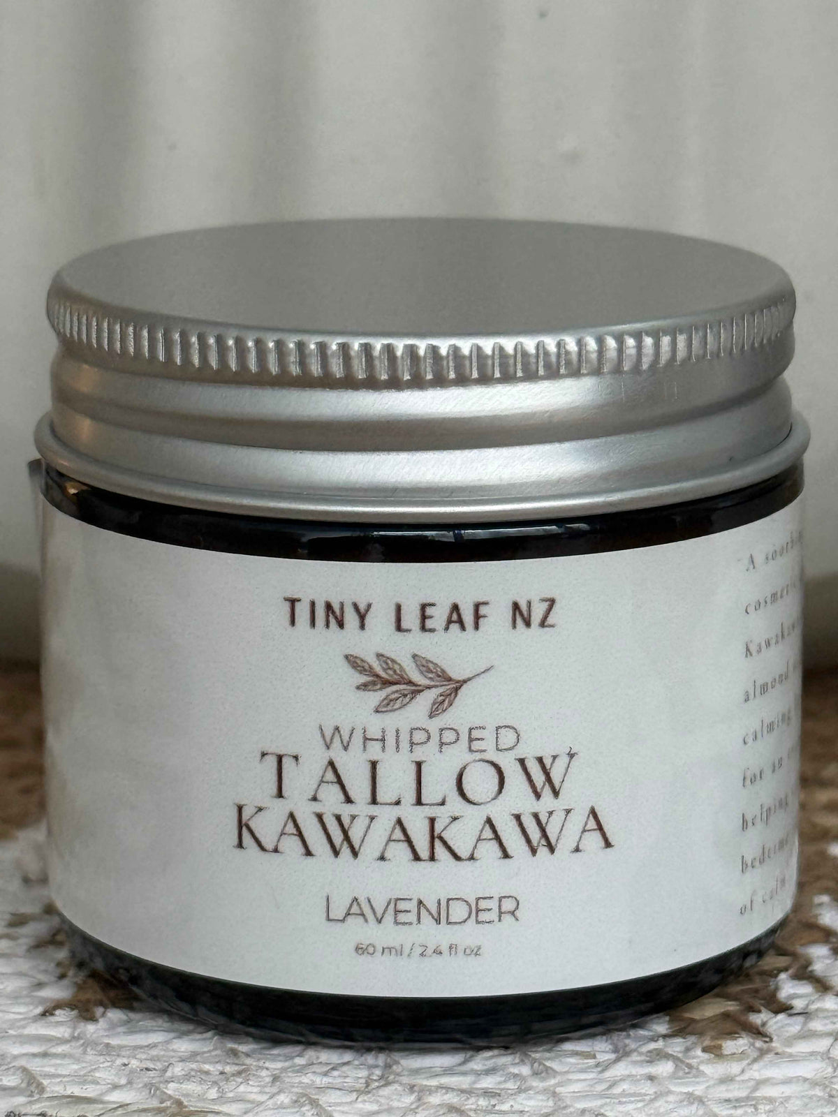 Whipped Tallow Kawakawa Face & Body Balm