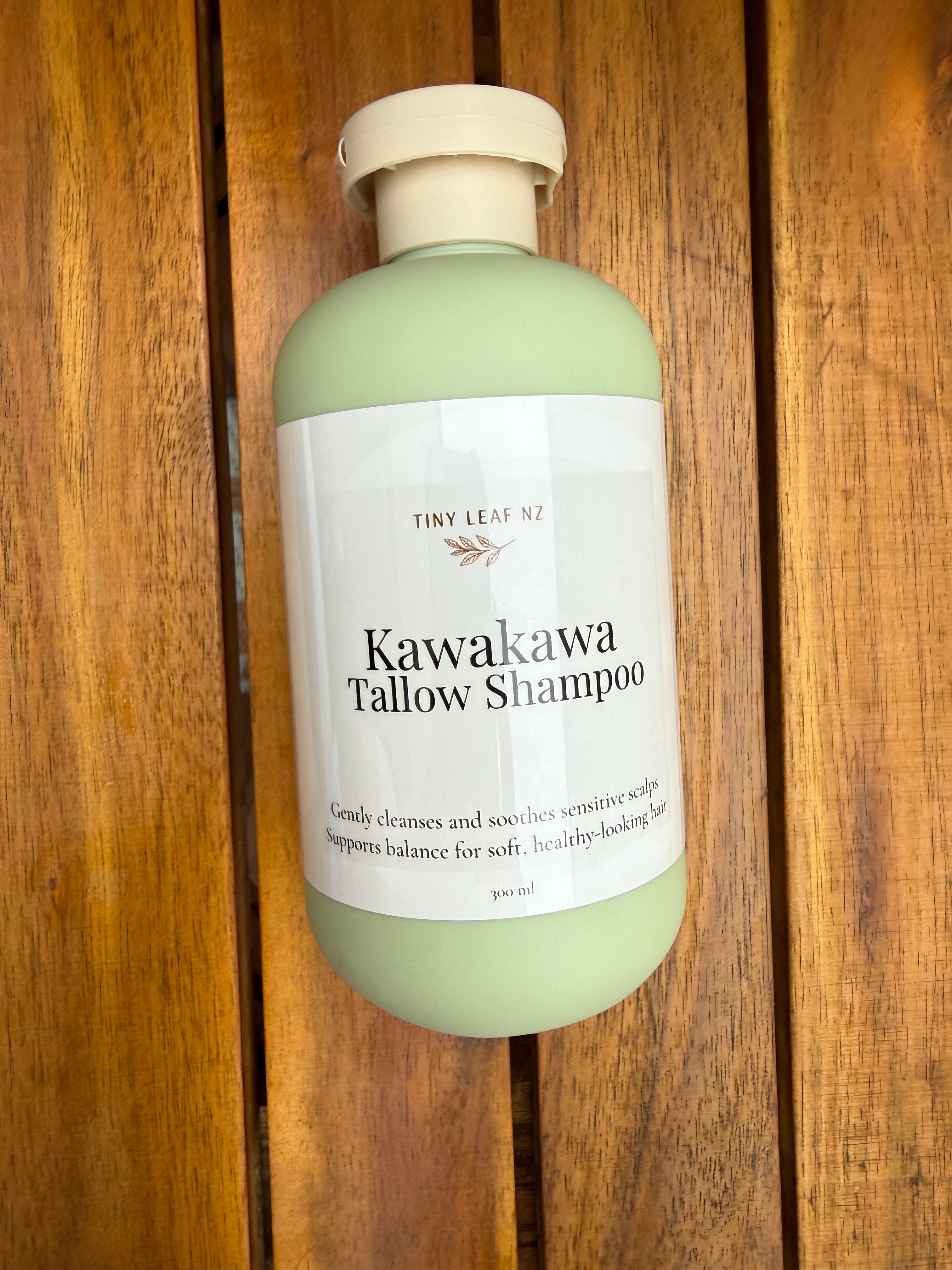 Kawakawa & Tallow Shampoo | Gentle Scalp & Hair Cleanser