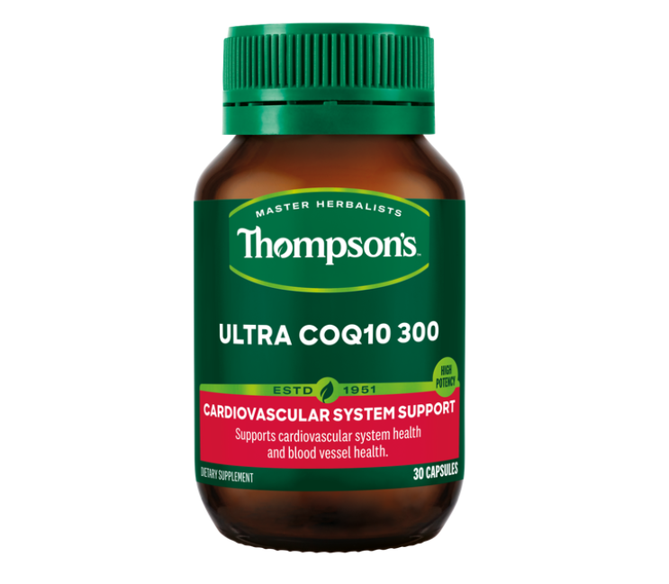 Thompson‘s Ultra CoQ10 300mg 30 Capsules