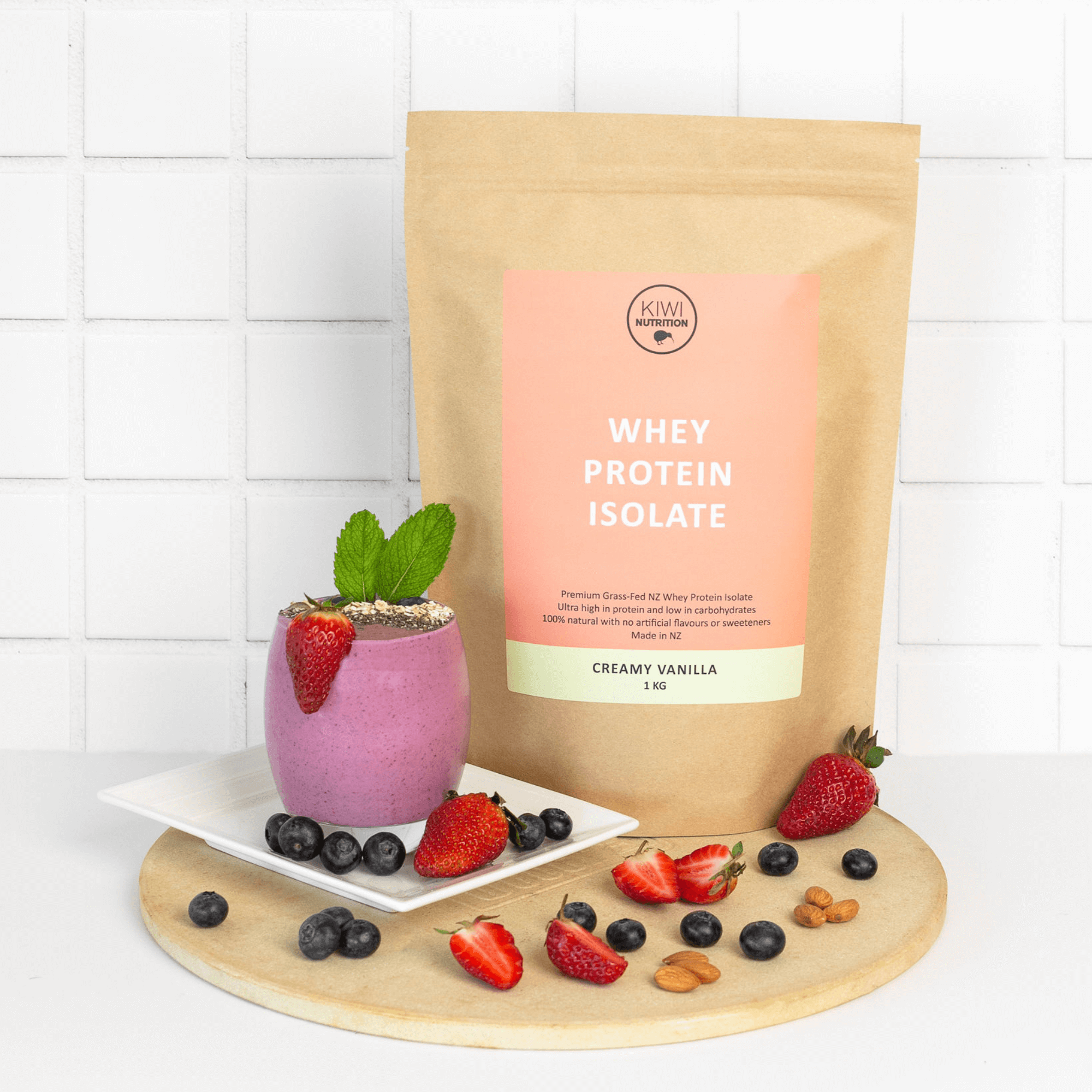 Whey Protein Isolate - Vanilla 1kg