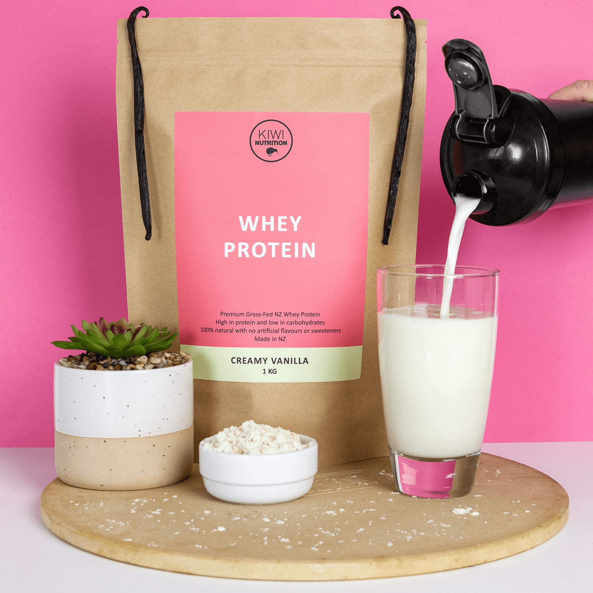 Whey Protein Powder - Vanilla 1kg