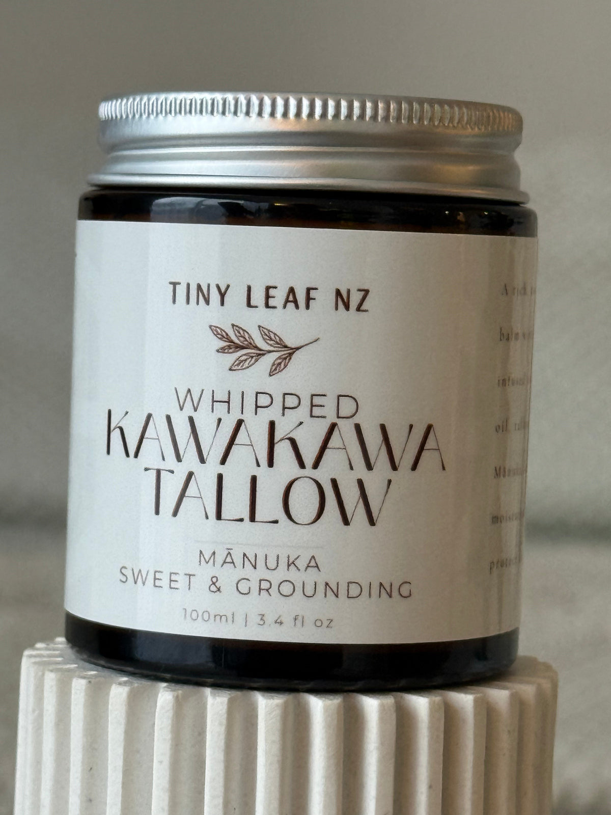 Whipped Tallow Kawakawa Face & Body Balm