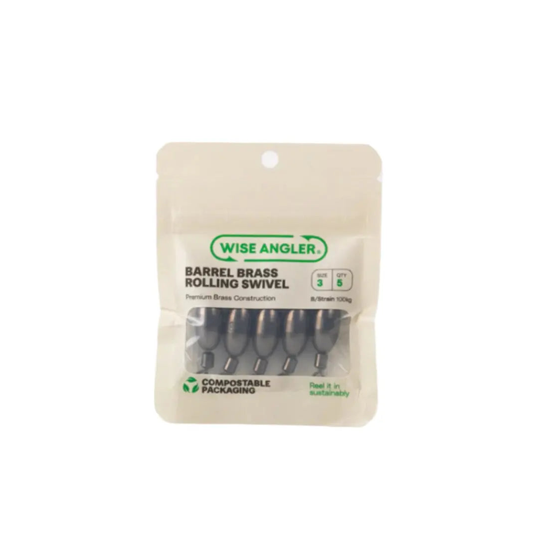 Barrel Brass Weight Rolling Swivel