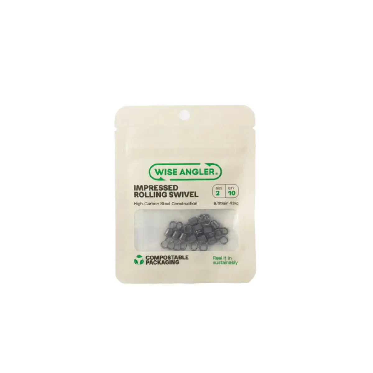 Impressed Rolling Swivel