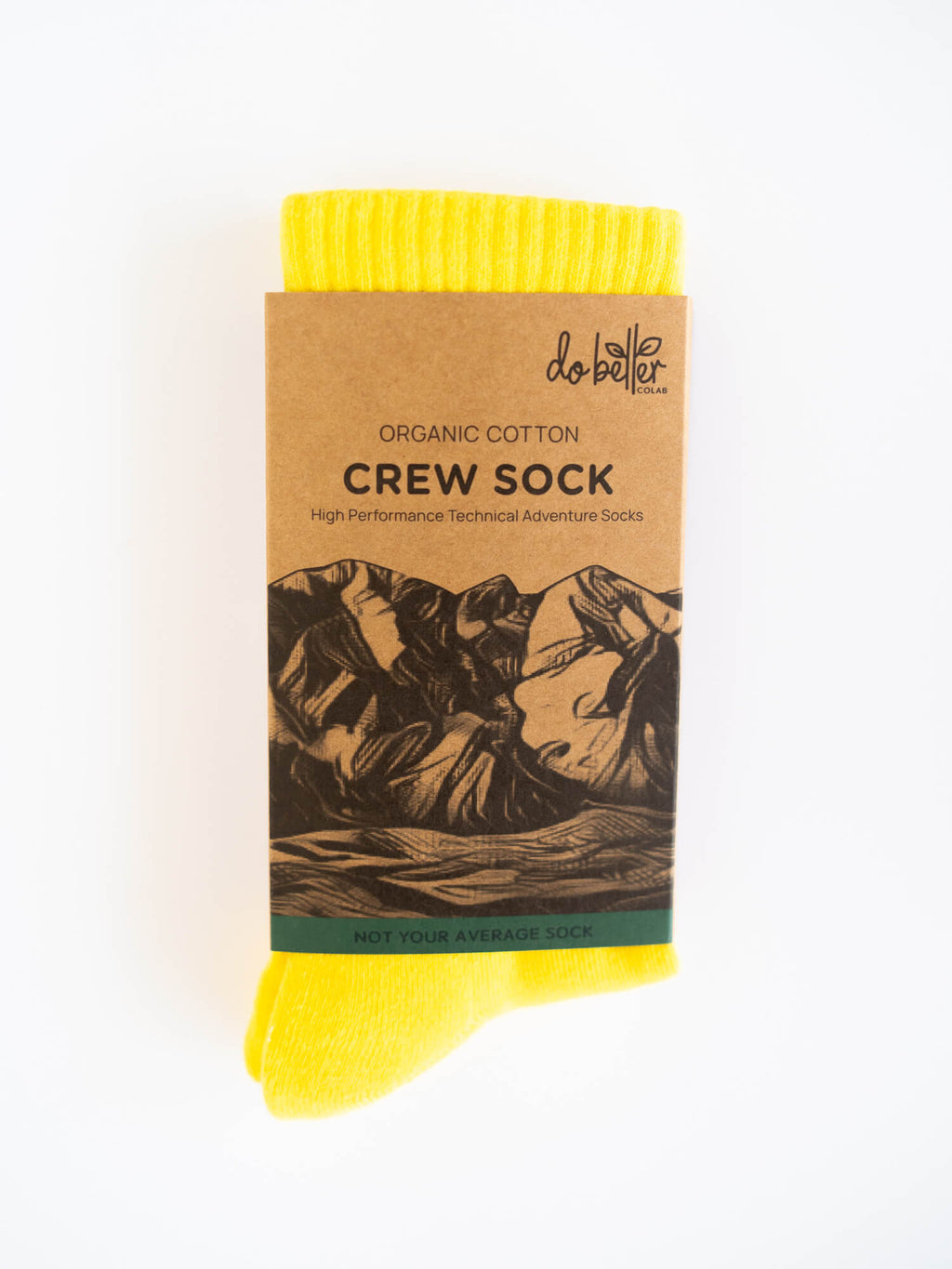 Organic Cotton Lite Crew Sock - Sunrise Session