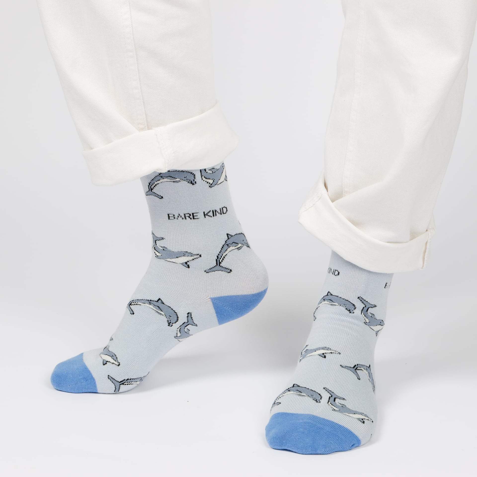 Save the Dolphin Bamboo Socks