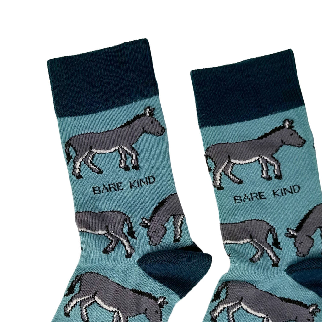 Save the Donkeys Bamboo Socks