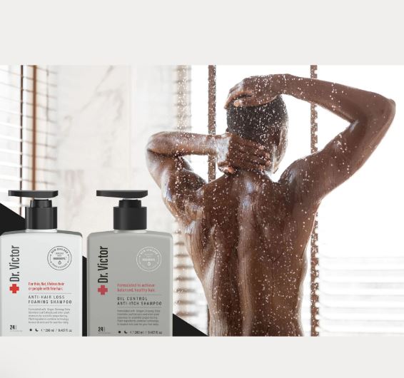 Dr.Victor Anti-Loss Volumizing Foaming Shampoo 280ml - (White)