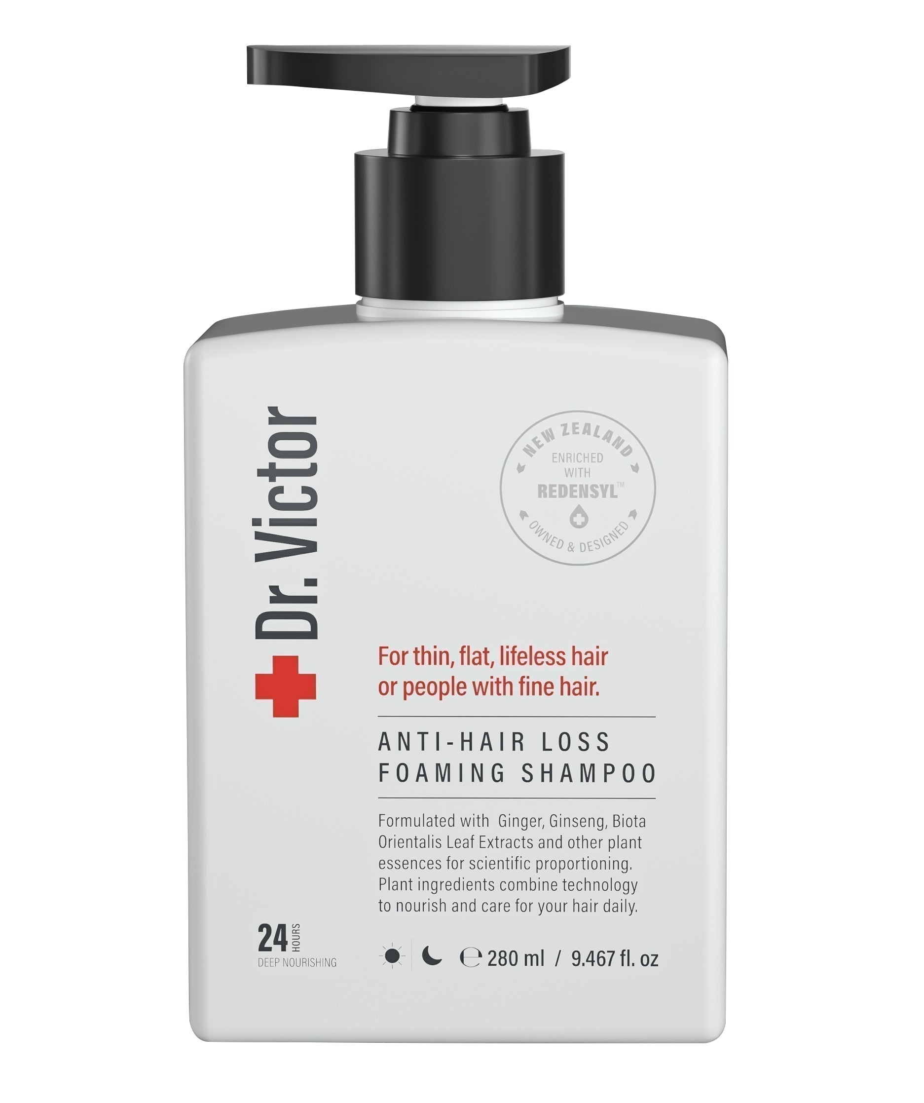 Dr.Victor Anti-Loss Volumizing Foaming Shampoo 280ml - (White)