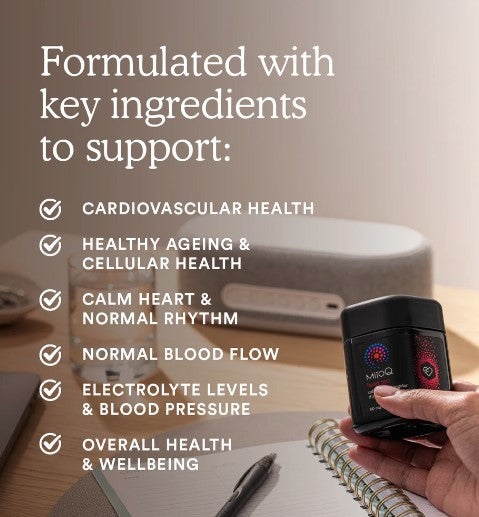 MitoQ +Heart Pro 60 capsules
