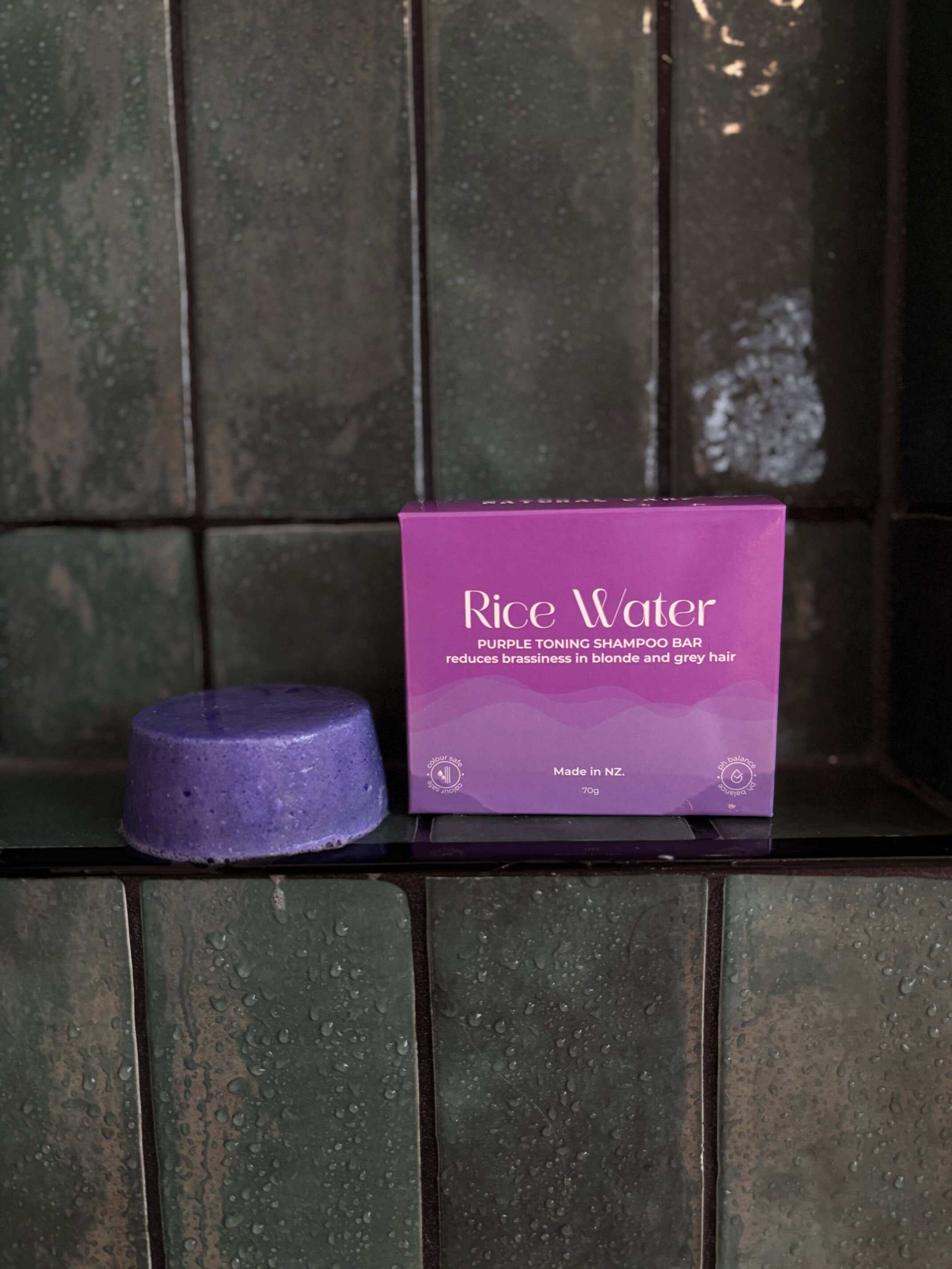 Purple Toning Conditioner Bar - Blonde & Grey