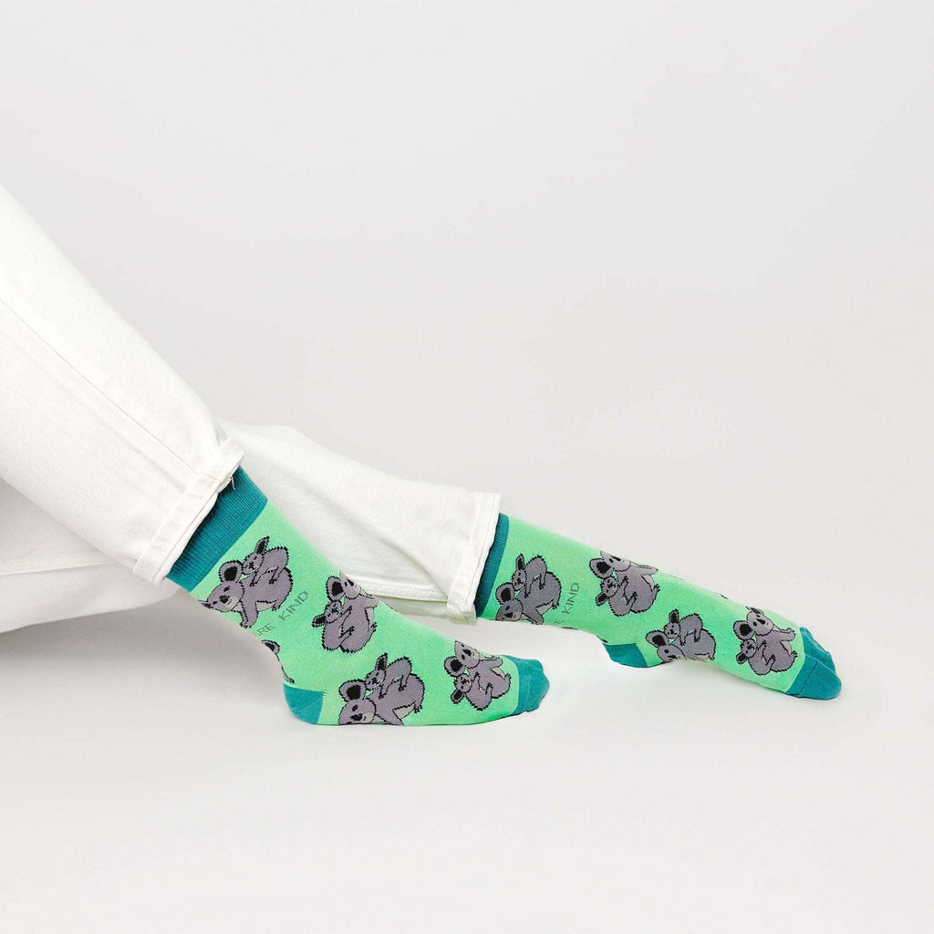 Save the Koalas Bamboo Socks