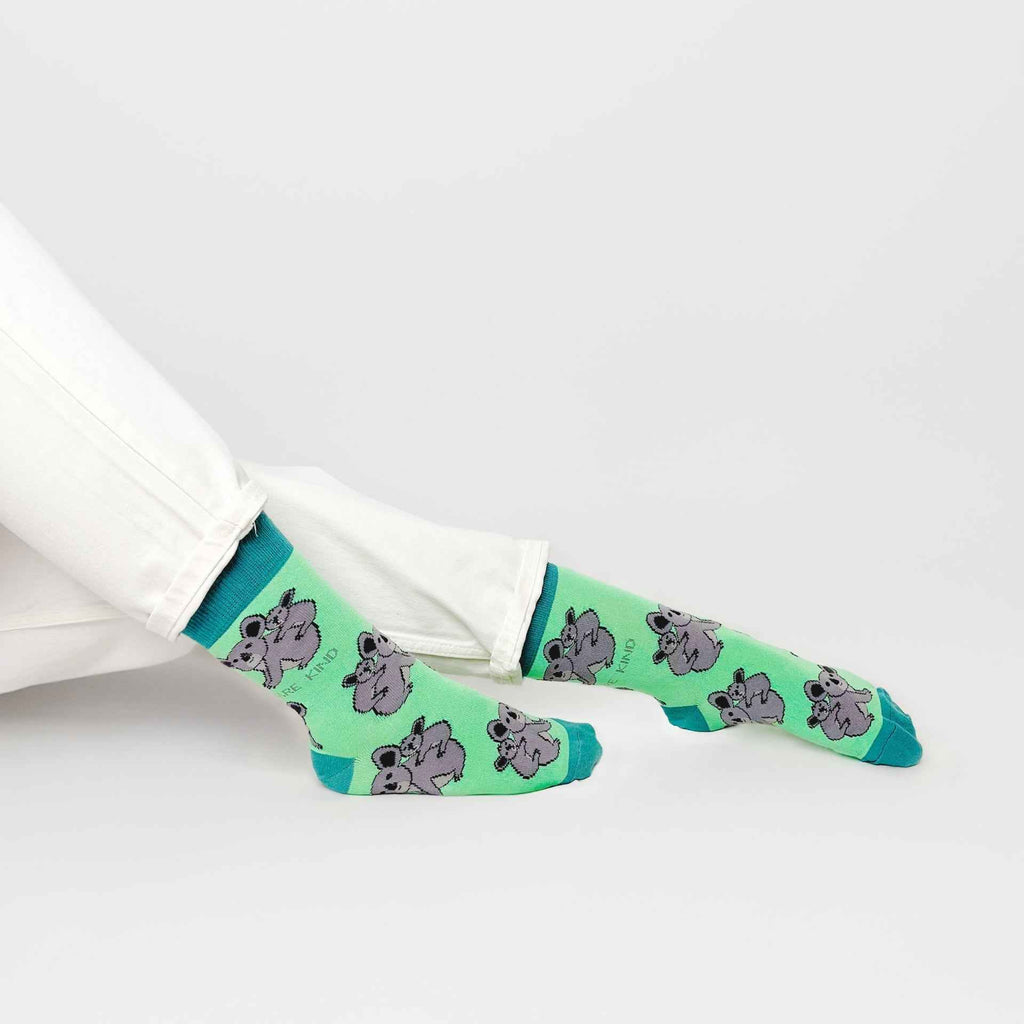 Save the Koalas Bamboo Socks