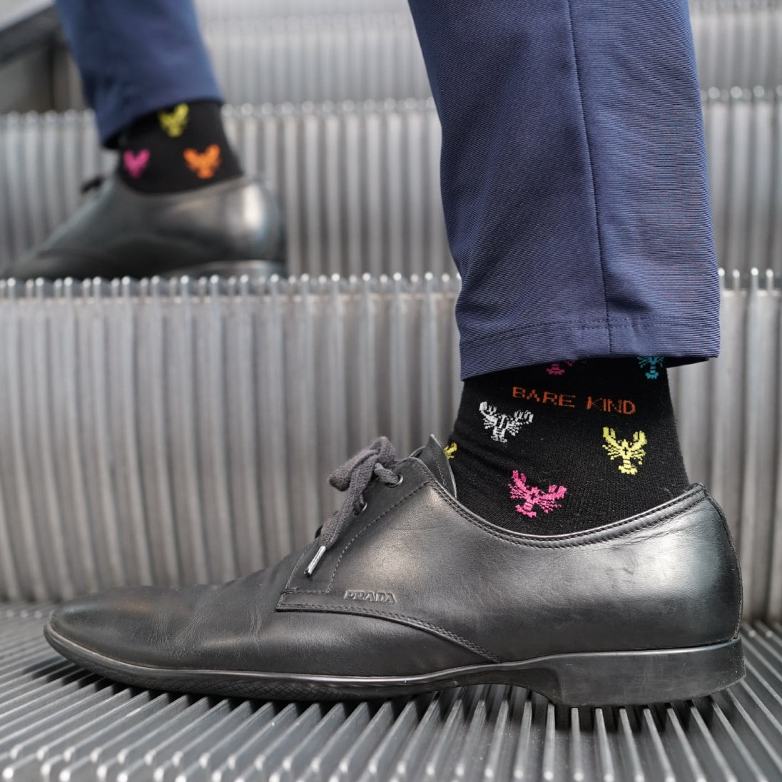Save the Lobster Small Motif Bamboo Socks - BraveBearFit