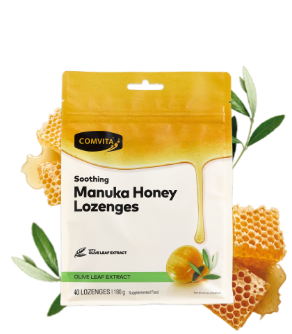Comvita Lozenges Olive Leaf 40s Medium Bag