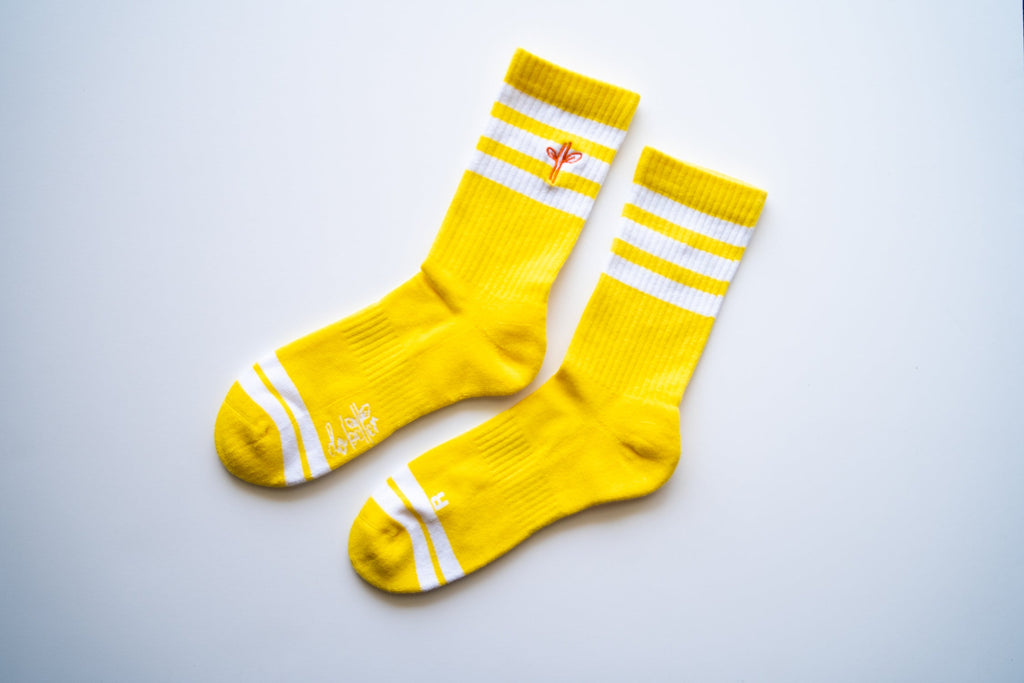 Organic Cotton Lite Crew Sock - Sunrise Session