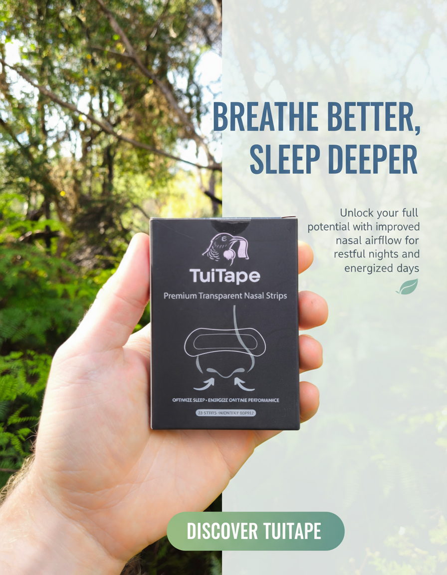 Tui Tape Clear Nasal Breathing Strips - 35 Pack