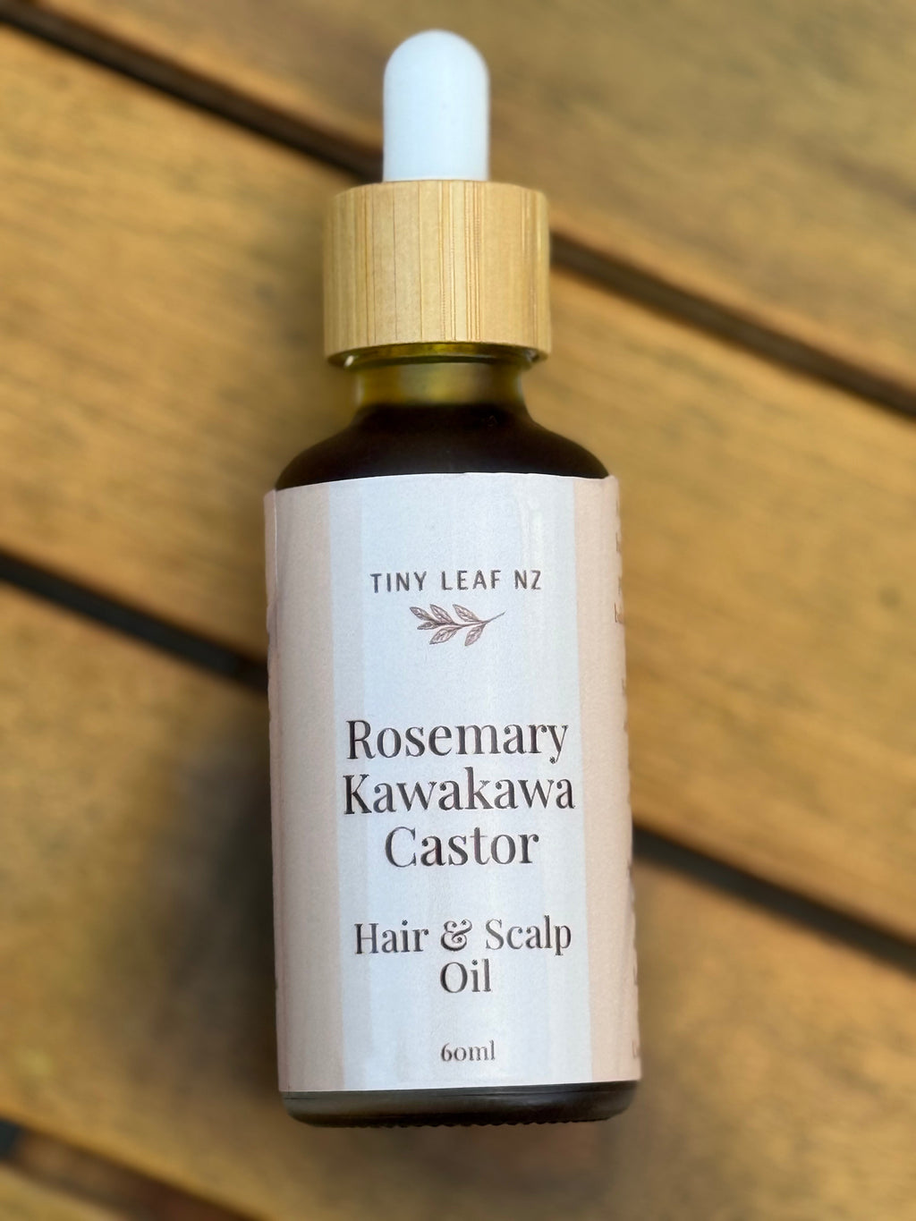 Rosemary Castor Kawakawa Moroccan Hair & Scalp Oil | Natural Scalp Treatment NZ