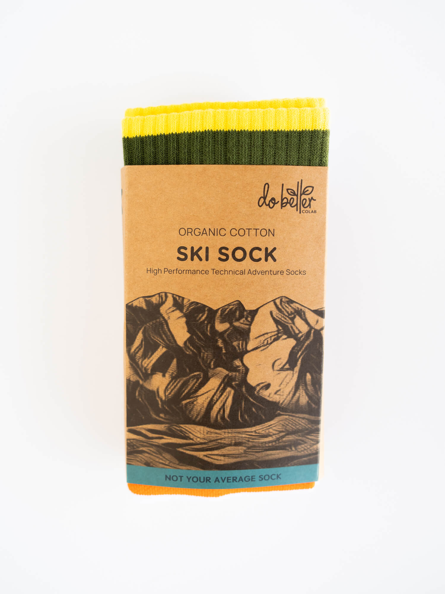 Organic Cotton Ski Sock - Happy Dance