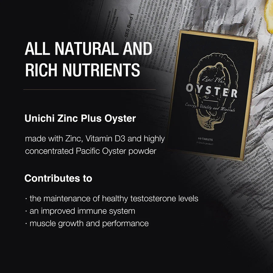 Unichi ZINC PLUS OYSTER 90 caps